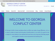Tablet Screenshot of gaconflict.org